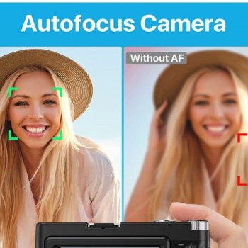 Vlogging Camera, 4K 48MP Digital Camera